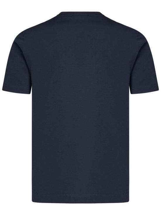  크루치아니 반팔 티셔츠 UC51T01TE01ZGC0210973 Blue - CRUCIANI