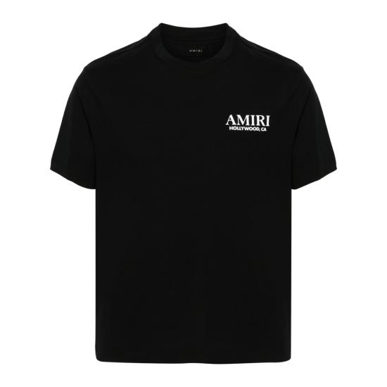 25FW 아미리 반팔 티셔츠 AMJYTE1075 BLACK