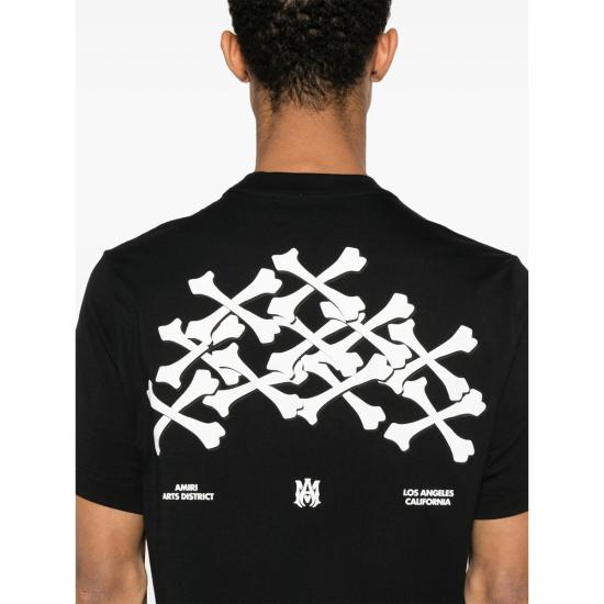 25FW 아미리 반팔 티셔츠 AMJYTE1075 BLACK - AMIRI