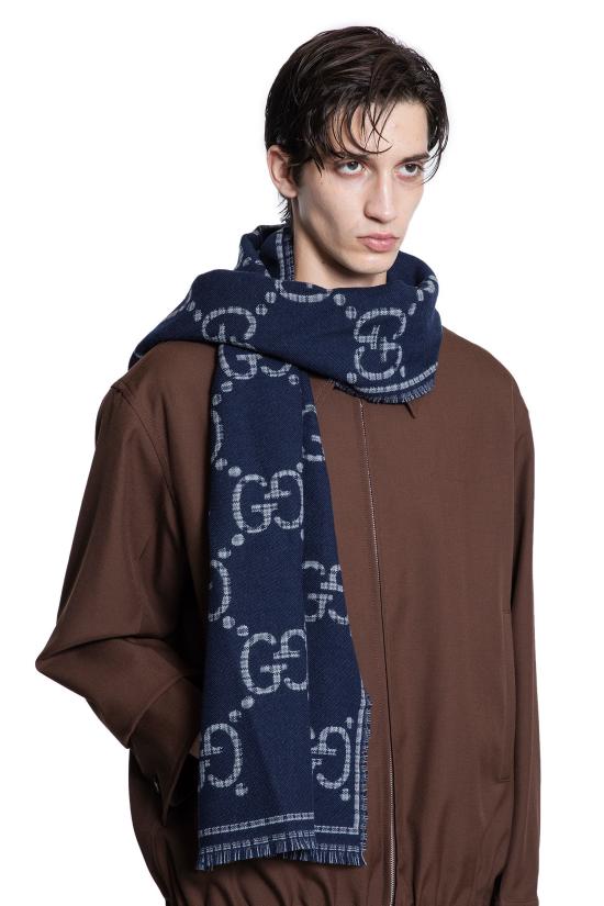  구찌 머플러/스카프 6600254G3861468 Blue - GUCCI