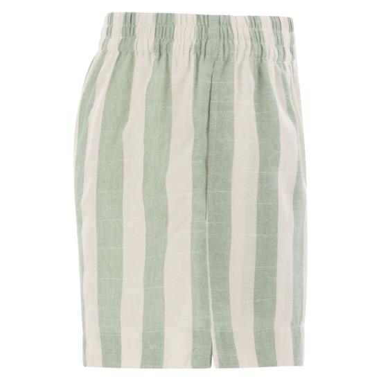 25SS 세인트바쓰 숏팬츠 MEA002 WHITE GREEN - MC2 SAINT BARTH