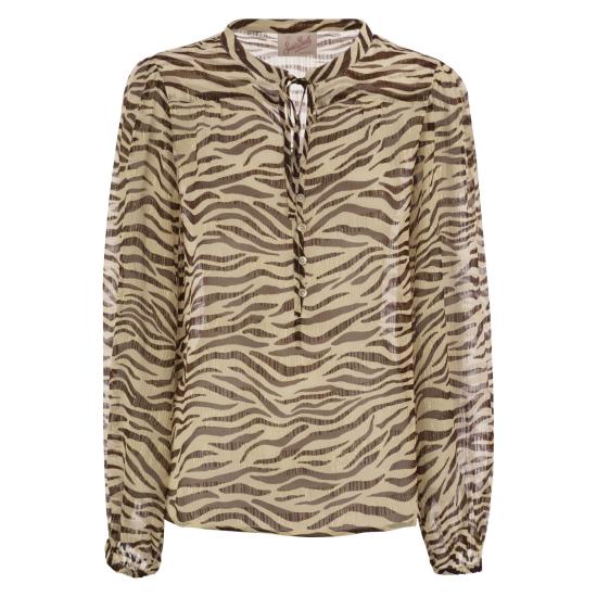 25SS 세인트바쓰 블라우스 HRP001 BEIGE BROWN