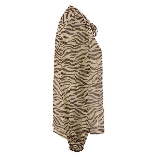 25SS 세인트바쓰 블라우스 HRP001 BEIGE BROWN - MC2 SAINT BARTH