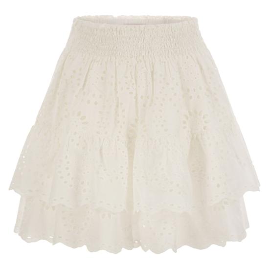 25SS 세인트바쓰 숏 스커트 EIV001 WHITE