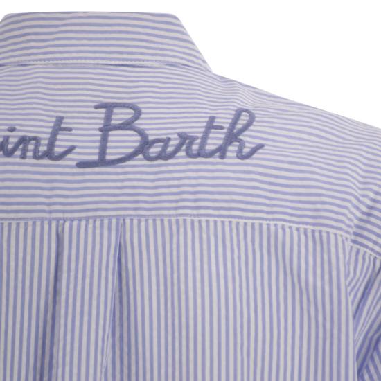 25SS 세인트바쓰 블라우스/셔츠 BRIG001 LIGHT BLUE - MC2 SAINT BARTH