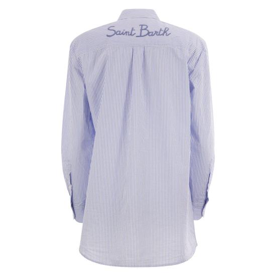25SS 세인트바쓰 블라우스/셔츠 BRIG001 LIGHT BLUE - MC2 SAINT BARTH