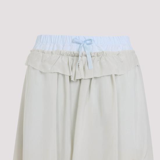 25FW 마르지엘라 미디 스커트 S51ME0037 S76632 729 HEALING ALOE - MAISON MARGIELA