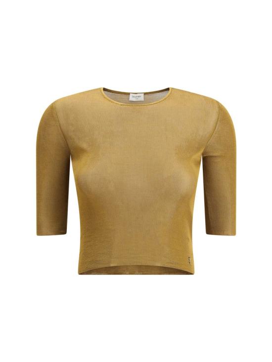 25SS 생로랑 의류 819910Y75WA 8092 BROWN