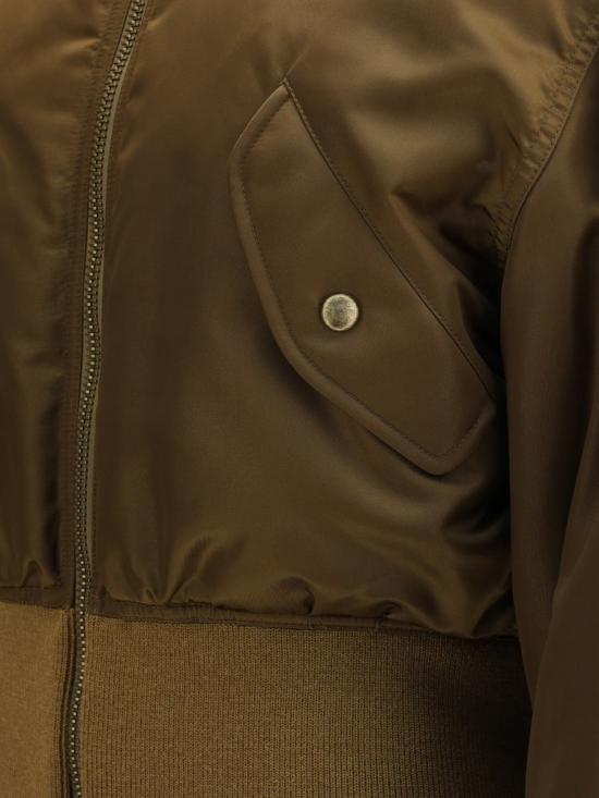 25SS 생로랑 봄버 자켓 829368YZ9BV 3750 BROWN - SAINT LAURENT