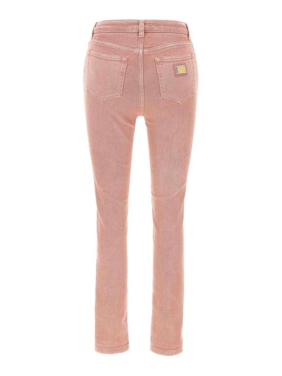  돌체앤가바나 스트레이트 팬츠 FTC67DG8MT4S9001 Nude Neutrals - DOLCE & GABBANA