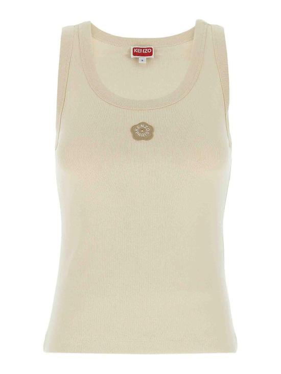  겐조 민소매 티셔츠 FF52TO7384SJ04 Beige