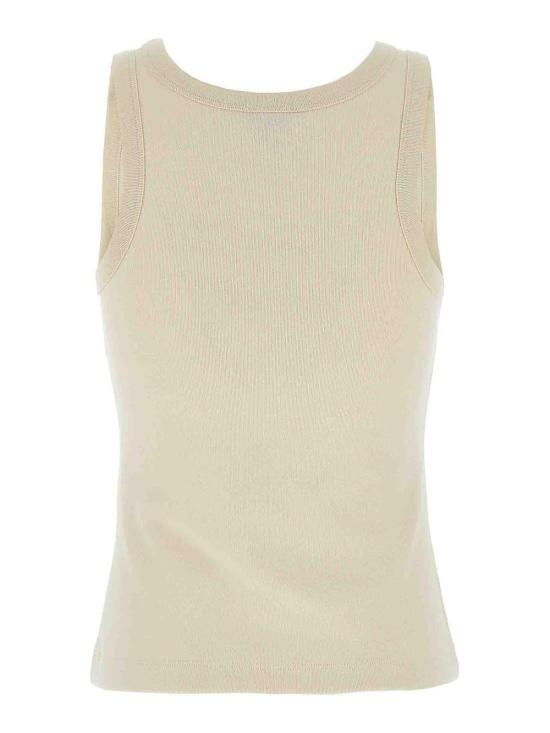  겐조 민소매 티셔츠 FF52TO7384SJ04 Beige - KENZO