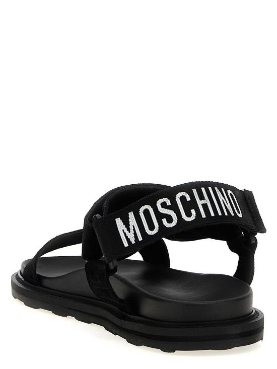  모스키노 샌들 MB16253G0MGF0000 Black - MOSCHINO
