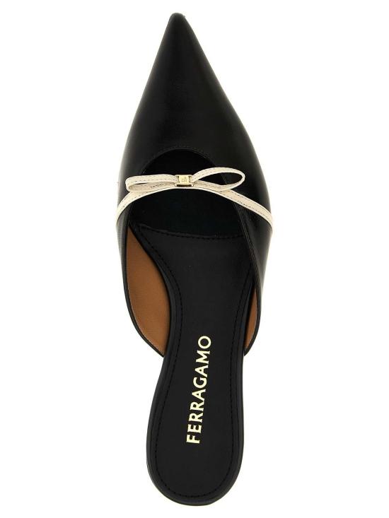 25SS 살바토레 페라가모 뮬/슬리퍼 781078NERO Black - SALVATORE FERRAGAMO