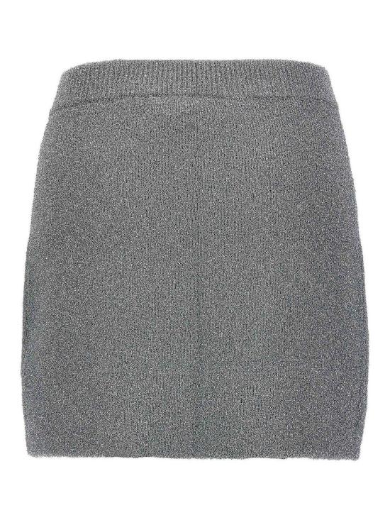  가니 숏 스커트 K2366018 Silver - GANNI
