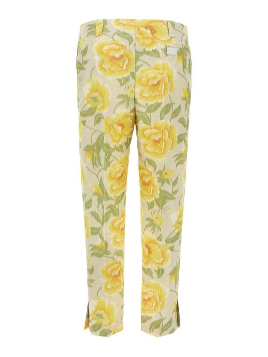 26SS 겐조 스트레이트 팬츠 FF52PA0939O101 Multicolour - KENZO