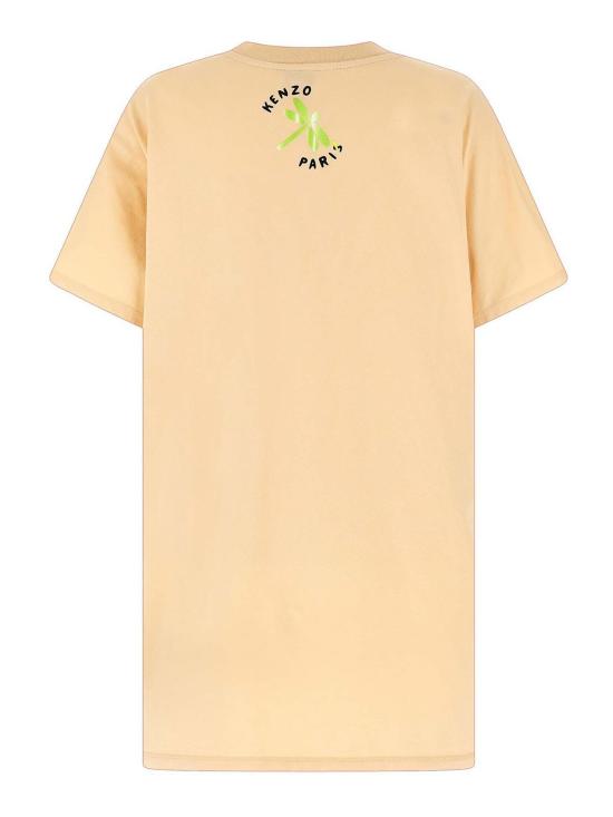  겐조 미디 스커트 FF52RO7934SG07 Nude Neutrals - KENZO