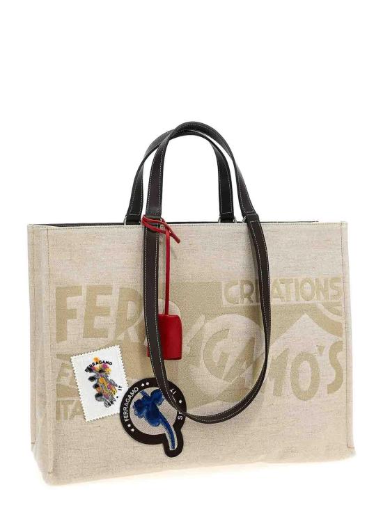 25SS 살바토레 페라가모 크로스백 780199NATURALE Beige - SALVATORE FERRAGAMO