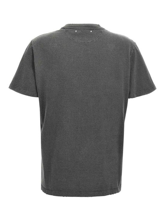  골든구스 반팔 티셔츠 GWP01220P0006716031860318 Grey - GOLDEN GOOSE