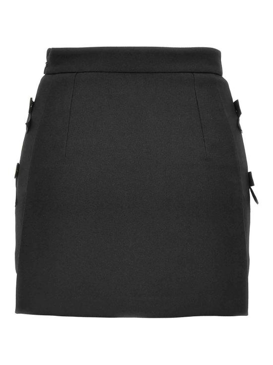  엘리자베타프랜치 숏 스커트 GO08351E2110 Black - ELISABETTA FRANCHI