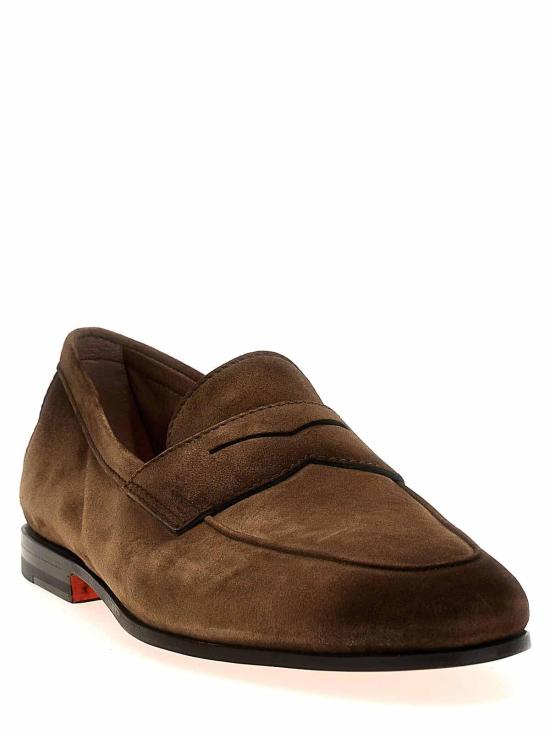 25SS 산토니 로퍼 MCNC18837SA4SEAAM21 Brown - SANTONI