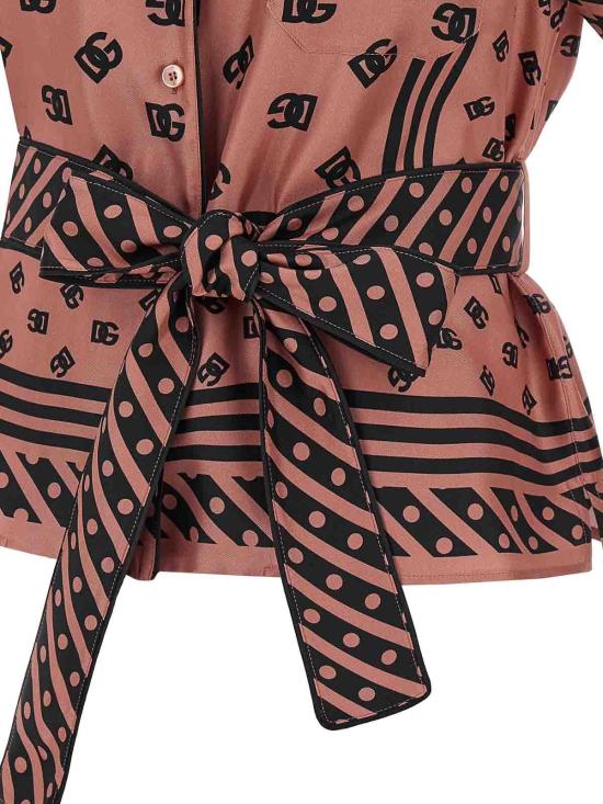  돌체앤가바나 셔츠 F5G67THI1X0H24ZW Nude Neutrals - DOLCE & GABBANA