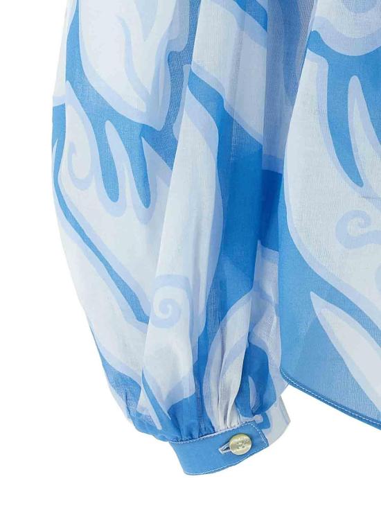  에트로 블라우스 WRIA004899SP5C4X0888 Light Blue - ETRO