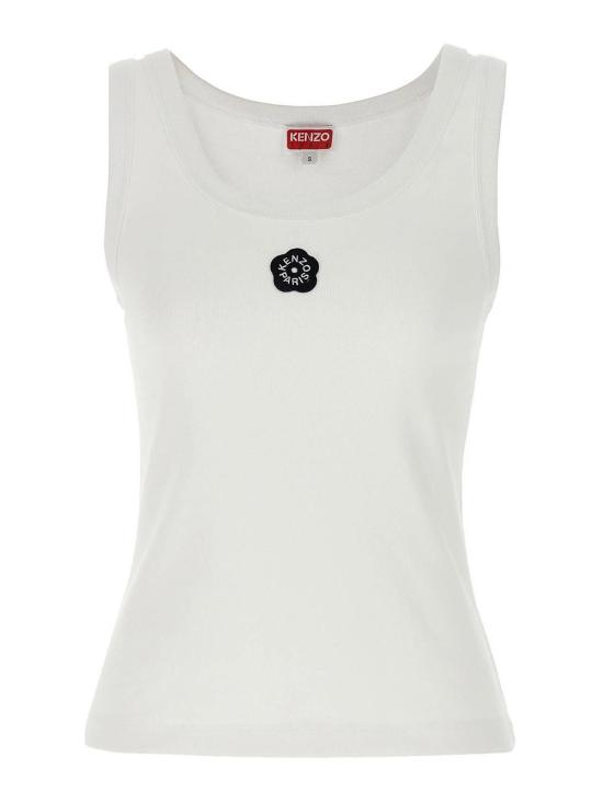  겐조 민소매 티셔츠 FF52TO7384SJ01 White