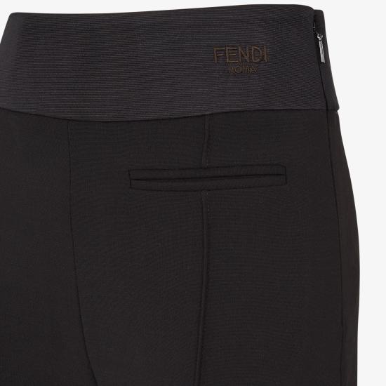 25SS 펜디 스트레이트 팬츠 FR6609ATNEF0GME Black - FENDI