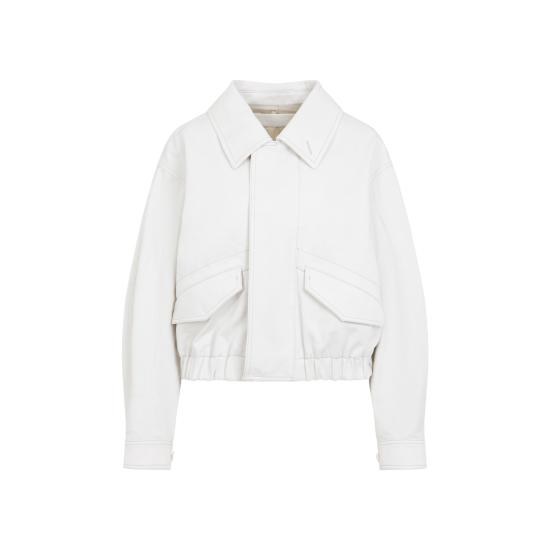 25SS 르메르 자켓 OW1149 LF1365 WH014 CREAMY WHITE - LEMAIRE