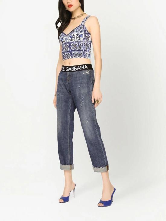 25SS 돌체앤가바나 민소매 티셔츠 F7W98T HPAB8 HA3TN - DOLCE & GABBANA