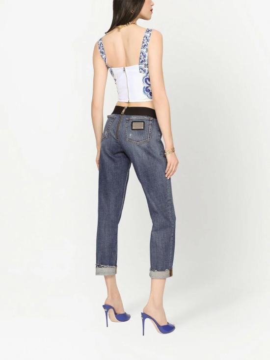 25SS 돌체앤가바나 민소매 티셔츠 F7W98T HPAB8 HA3TN - DOLCE & GABBANA