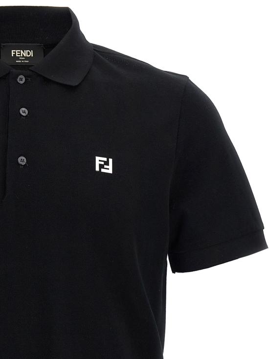 25SS 펜디 FF 메탈 피케 폴로 티셔츠 FY0985AUA5F0QA1 - FENDI