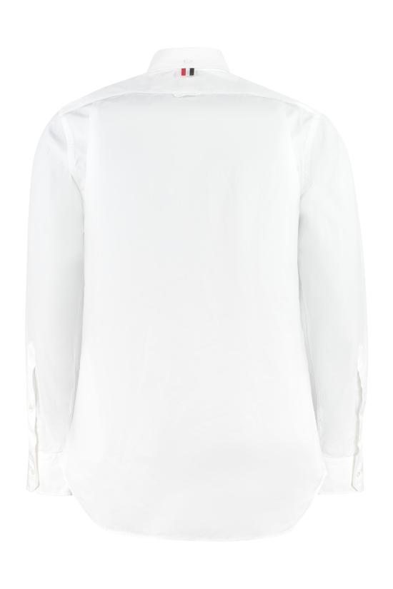 25FW 톰브라운 긴팔 셔츠 MWL010E03113 100 WHITE - THOM BROWNE