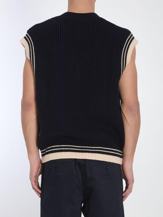 25SS 아미 베스트 UKS768KN0068 4011 BLUE - AMI