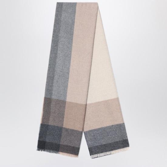 25SS 브루넬로 쿠치넬리 머플러/스카프 MSC666AGWO CM872 GREY