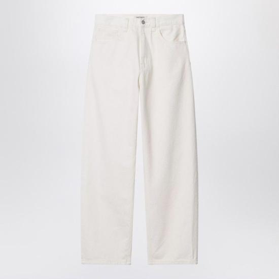 25SS 칼하트 WIP 스트레이트 팬츠 I031918 BDE 0202 WHITE