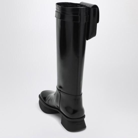 25SS 프라다 부츠 1W983N040055 F0002 BLACK - PRADA