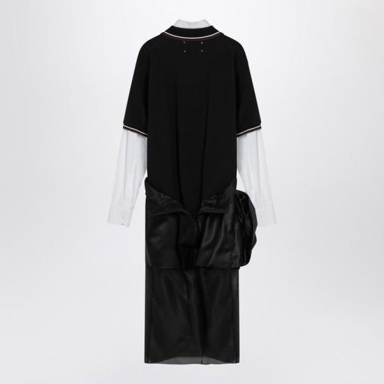 24FW 마르지엘라 미디 원피스 S51DD0022MTN019 900 BLACK - MAISON MARGIELA