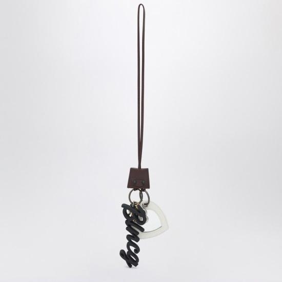 25SS 발렌시아가 키링 7956502ABEW 6091 BURGUNDY