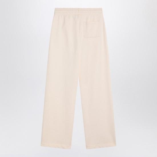 24FW 메종키츠네 스트레이트 팬츠 NW01106KM0325 P705 WHITE - MAISON KITSUNE