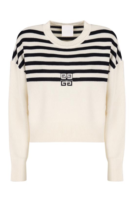 24FW 지방시 스웨터 BW90R74ZMM 131 WHITE