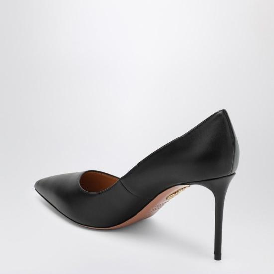 24FW 아쿠아주라 힐/펌프스 PURMIDP1NAP 000 BLACK - AQUAZZURA