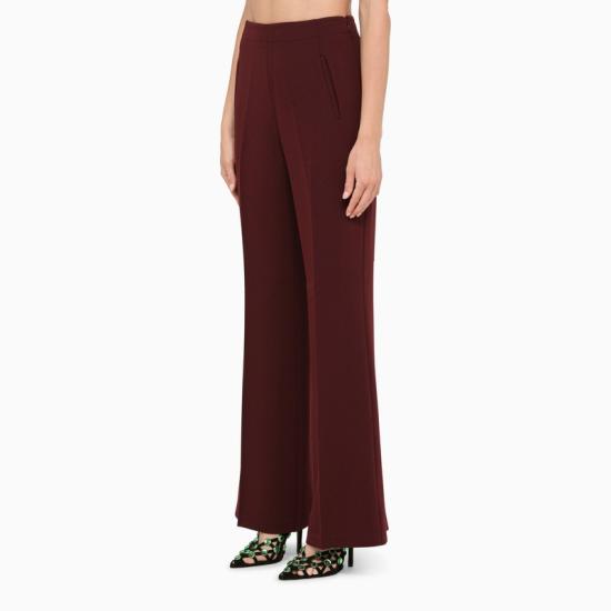  롤랑뮤레 스트레이트 팬츠 RM PF23 102P BUVI MA BURGUNDY - ROLAND MOURET