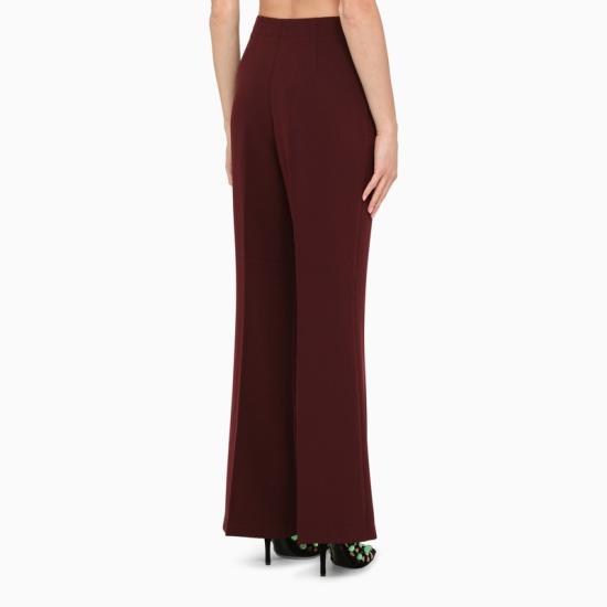  롤랑뮤레 스트레이트 팬츠 RM PF23 102P BUVI MA BURGUNDY - ROLAND MOURET