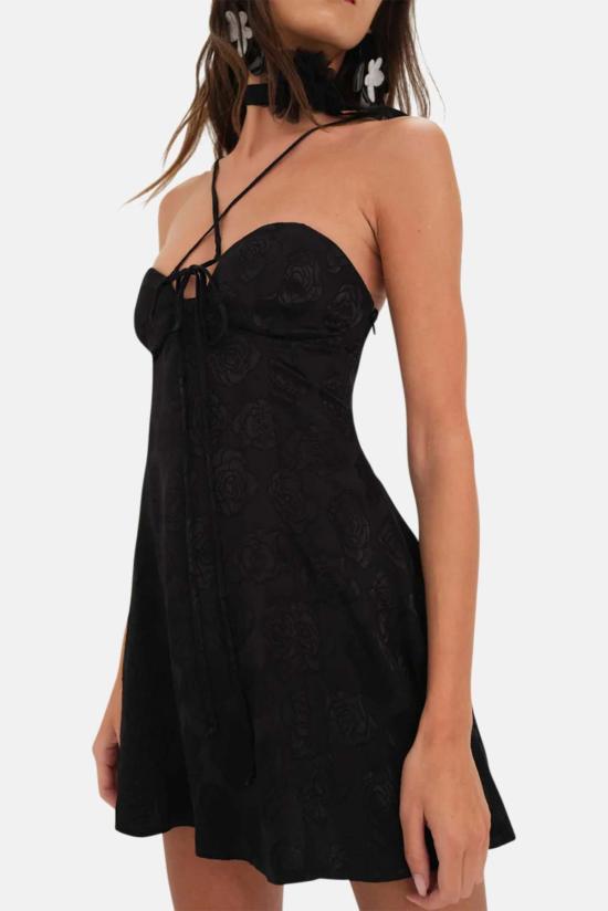  포러브앤레몬스 숏 원피스 CD2917 SP23 BLACK - FOR LOVE & LEMONS