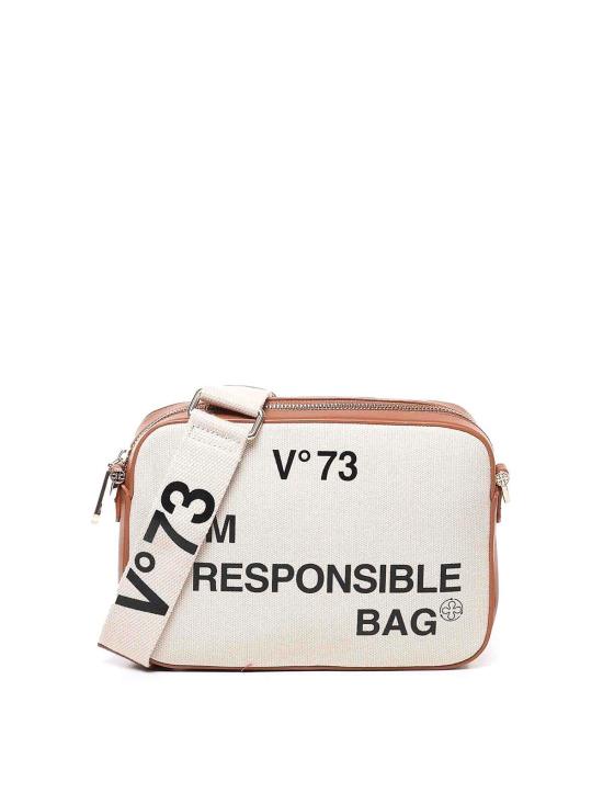 25SS 브이73 숄더백 73BS6AF04RESPONSIBILITYBISNATURALECUO White