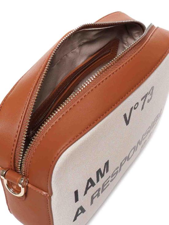 25SS 브이73 숄더백 73BS6AF04RESPONSIBILITYBISNATURALECUO White - V73