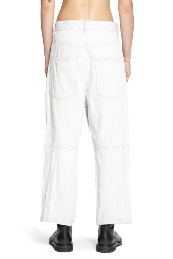  포르메 덱스프레시옹 팬츠 DP036EDNJOFFWHITE White - FORME D'EXPRESSION