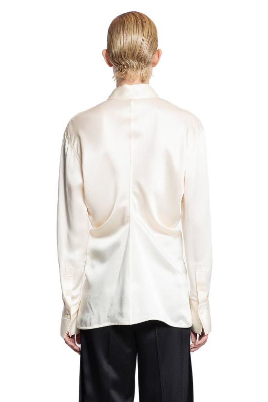  토템 셔츠 251WRT4282FB0344070 Off white - TOTEME